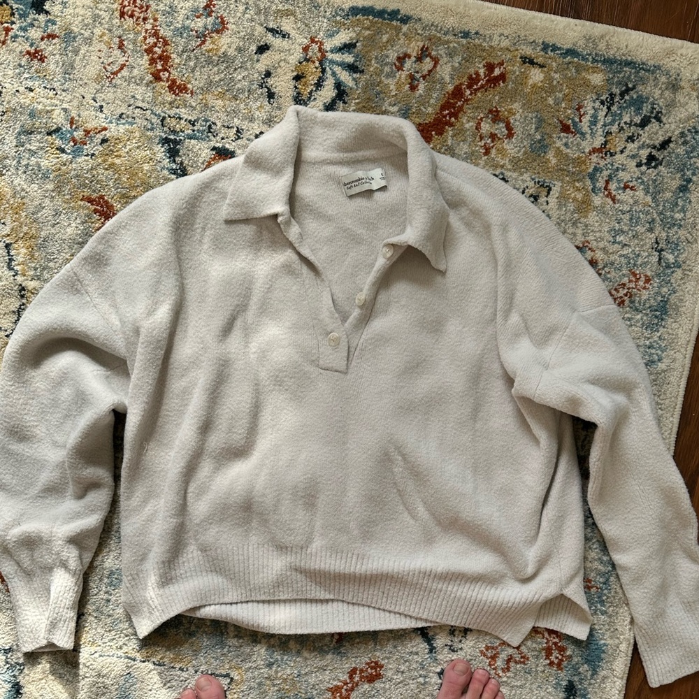 Abercrombie Quarter Button-Up